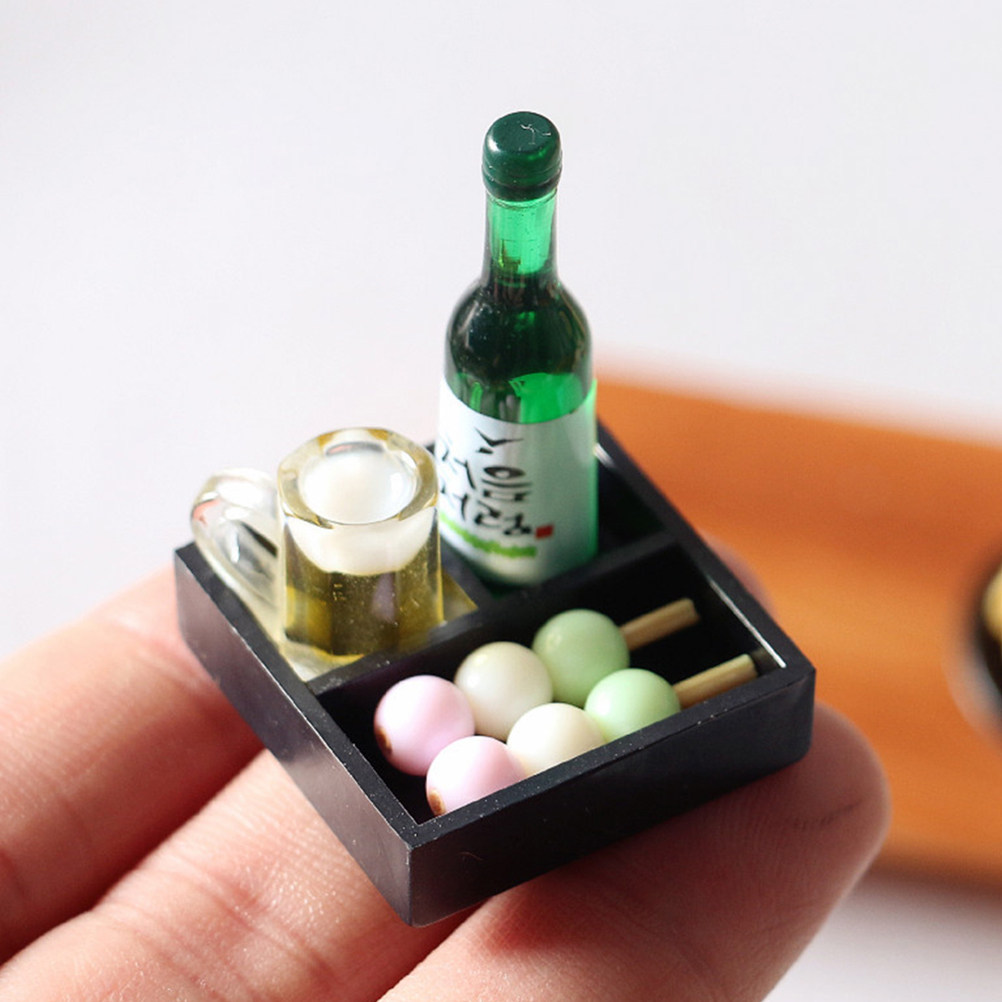 Japanese Lifestyle In Japanese - 3Pcs Mini Sushi Realistic Decorative Set