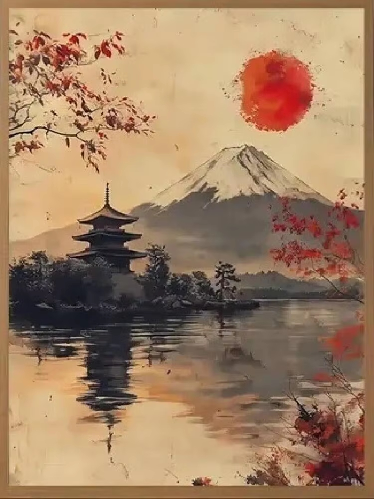 Oil Painting By Numbers Japane - Japanese Lifestyle Game recension och pris