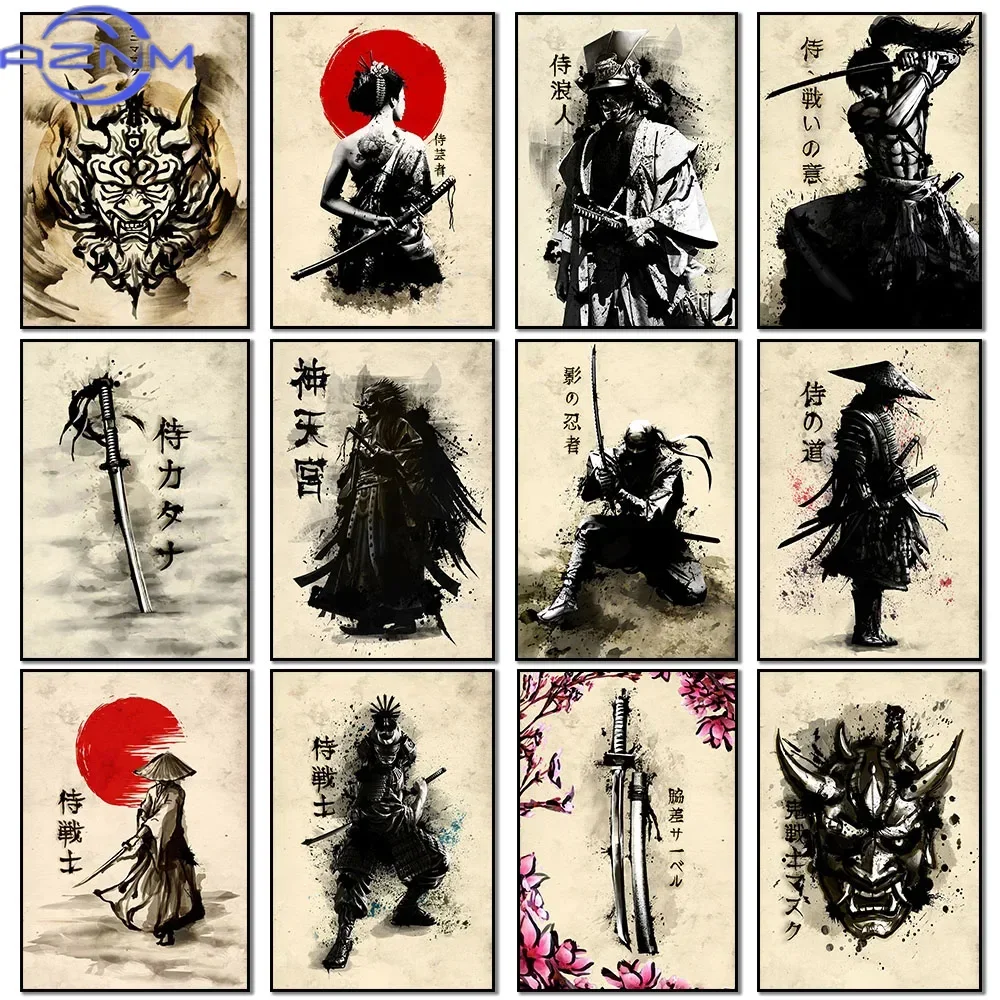 AZNM Canvas Painting Japanese  - Japanese Lifestyle In Japanese recension och pris