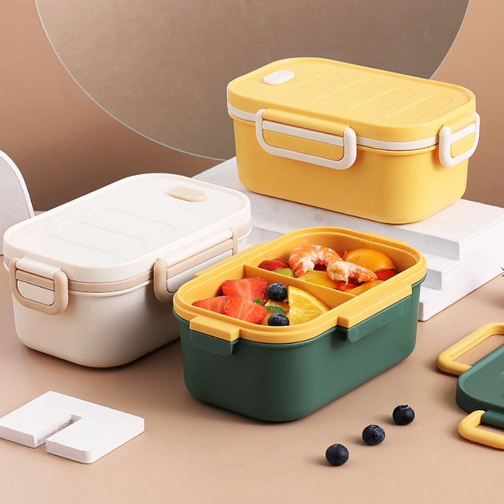 Two-Compartment Double-Layer L - Bento Box Two Tier recension och pris